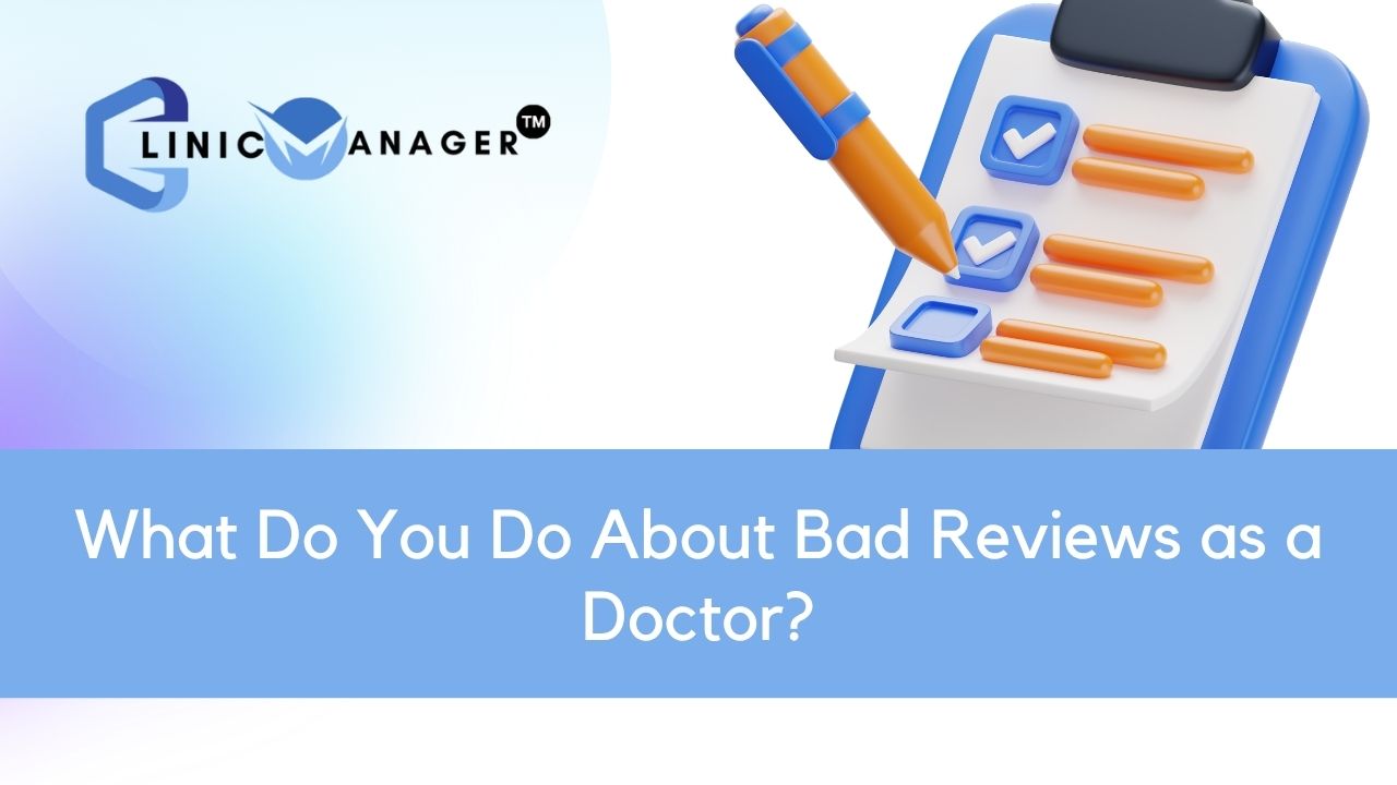 Online reputation management consultation for a doctor with ClinicManager