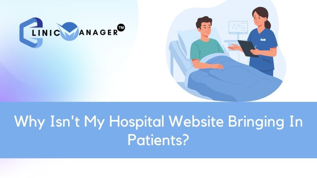 Hospital website audit consultation with the ClinicManager team