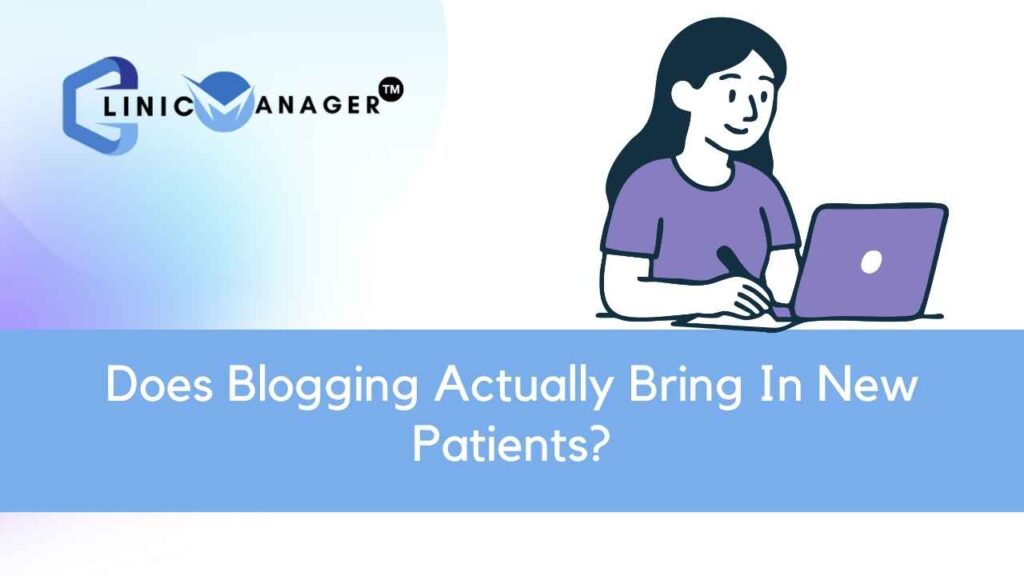 Medical blogging content strategy consultation with ClinicManager