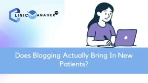 Medical blogging content strategy consultation with ClinicManager